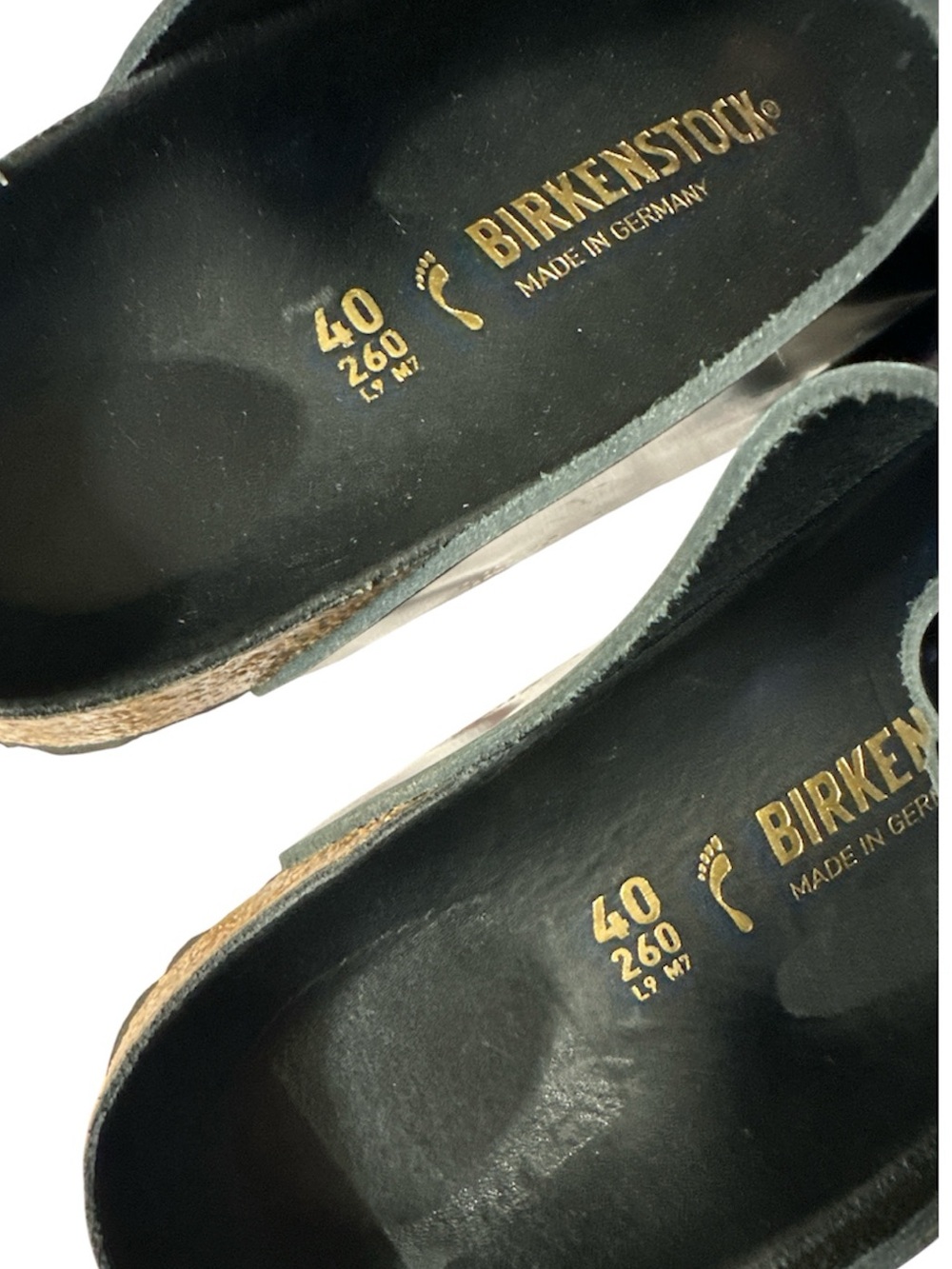 Birkenstock Arizona Big Buckle High Shine Sandals Size EU40 NEW - Picture 4 of 5